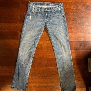 7 of all mankind Josefina light wash jean